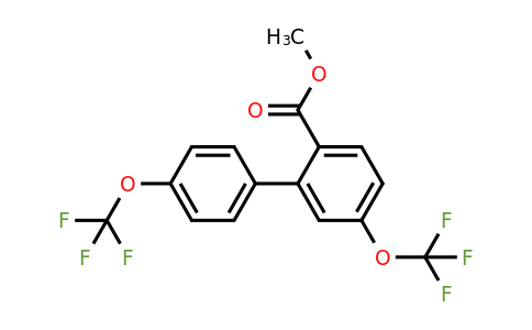 1261621-40-2 | Methyl 5,4'-bis(trifluoromethoxy)biphenyl-2-carboxylate