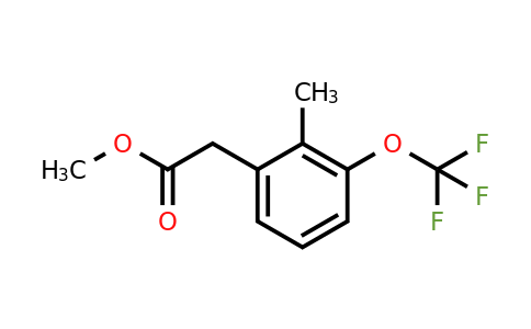 1261621-48-0 | Methyl 2-methyl-3-(trifluoromethoxy)phenylacetate