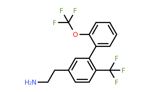 1261621-49-1 | 2'-(Trifluoromethoxy)-6-(trifluoromethyl)biphenyl-3-ethylamine