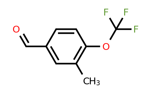 1261621-70-8 | 3-Methyl-4-(trifluoromethoxy)benzaldehyde