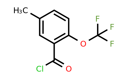 1261621-82-2 | 5-Methyl-2-(trifluoromethoxy)benzoyl chloride