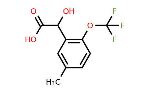 1261622-00-7 | 5-Methyl-2-(trifluoromethoxy)mandelic acid