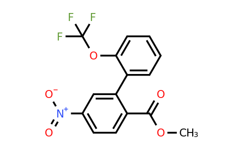 1261622-66-5 | Methyl 5-nitro-2'-(trifluoromethoxy)biphenyl-2-carboxylate
