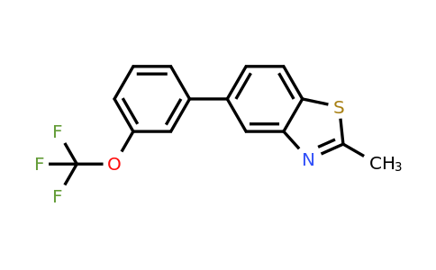 1261623-10-2 | 2-Methyl-5-(3-(trifluoromethoxy)phenyl)benzothiazole