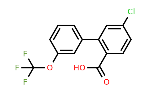 1261623-19-1 | 5-Chloro-3'-(trifluoromethoxy)biphenyl-2-carboxylic acid