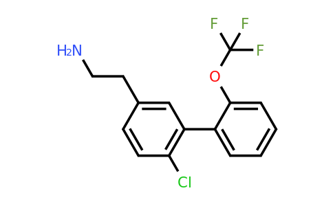 1261623-32-8 | 6-Chloro-2'-(trifluoromethoxy)biphenyl-3-ethylamine