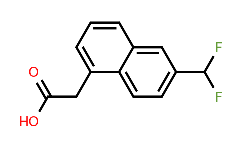 1261623-62-4 | 2-(Difluoromethyl)naphthalene-5-acetic acid