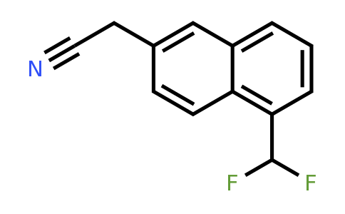 1261623-68-0 | 1-(Difluoromethyl)naphthalene-6-acetonitrile