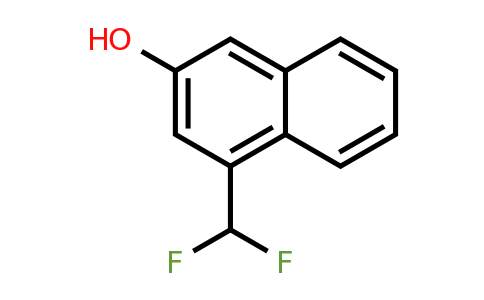 1261624-43-4 | 1-(Difluoromethyl)-3-naphthol