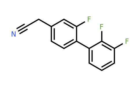 1261624-83-2 | 2,2',3'-Trifluorobiphenyl-4-acetonitrile
