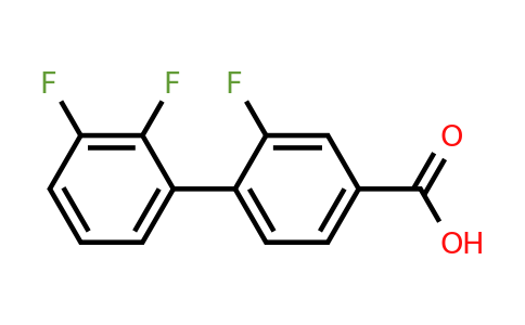 1261625-13-1 | 2,2',3'-Trifluoro-[1,1'-biphenyl]-4-carboxylic acid