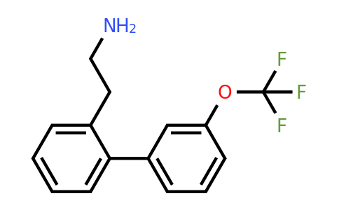 1261625-42-6 | 3'-(Trifluoromethoxy)biphenyl-2-ethylamine