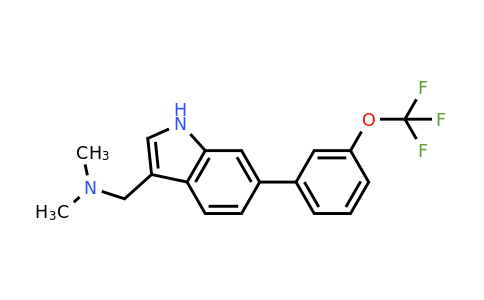1261625-44-8 | 6-(3-(Trifluoromethoxy)phenyl)gramine