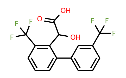 1261625-52-8 | (3,3'-Bis(trifluoromethyl)biphenyl-2-yl)-hydroxy-acetic acid