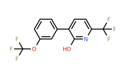 1261625-54-0 | 2-Hydroxy-3-(3-(trifluoromethoxy)phenyl)-6-(trifluoromethyl)pyridine