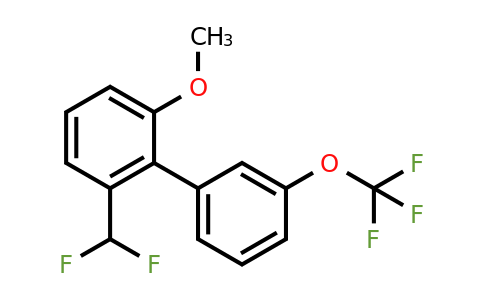 1261625-58-4 | 6-(Difluoromethyl)-2-methoxy-3'-(trifluoromethoxy)biphenyl