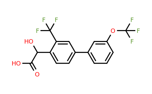1261626-03-2 | Hydroxy-(3'-trifluoromethoxy-3-trifluoromethylbiphenyl-4-yl)-acetic acid