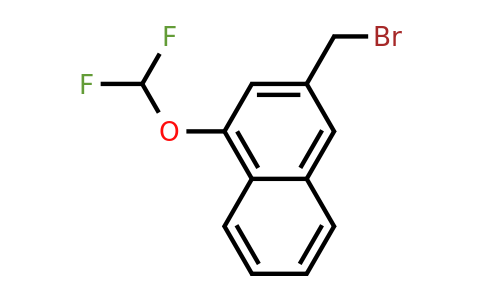 1261626-17-8 | 3-(Bromomethyl)-1-(difluoromethoxy)naphthalene