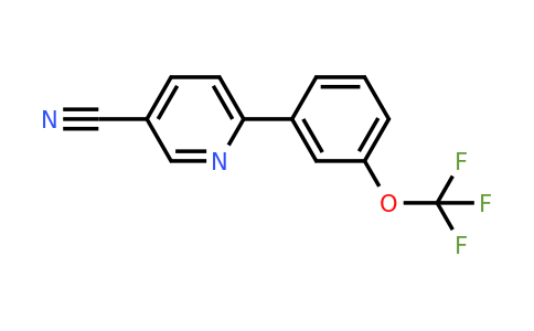 1261626-26-9 | 6-(3-(Trifluoromethoxy)phenyl)nicotinonitrile