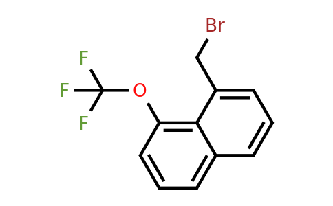 1261626-72-5 | 8-(Bromomethyl)-1-(trifluoromethoxy)naphthalene