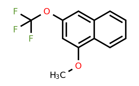 1261626-87-2 | 4-Methoxy-2-(trifluoromethoxy)naphthalene