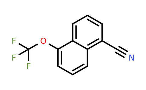 1261627-29-5 | 1-Cyano-5-(trifluoromethoxy)naphthalene