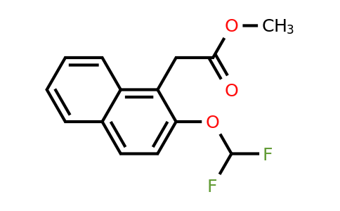 1261627-30-8 | Methyl 2-(difluoromethoxy)naphthalene-1-acetate