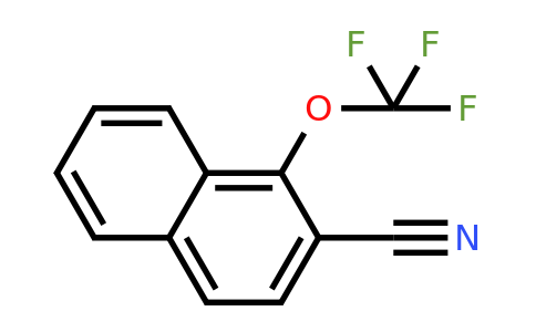 1261627-42-2 | 2-Cyano-1-(trifluoromethoxy)naphthalene