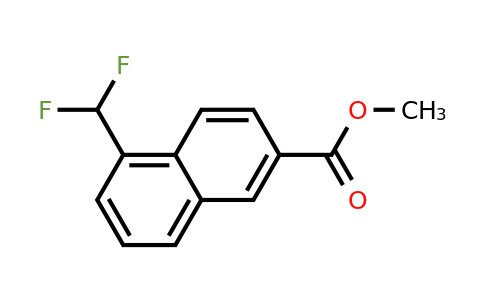 1261627-45-5 | Methyl 1-(difluoromethyl)naphthalene-6-carboxylate