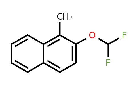 1261627-83-1 | 2-(Difluoromethoxy)-1-methylnaphthalene