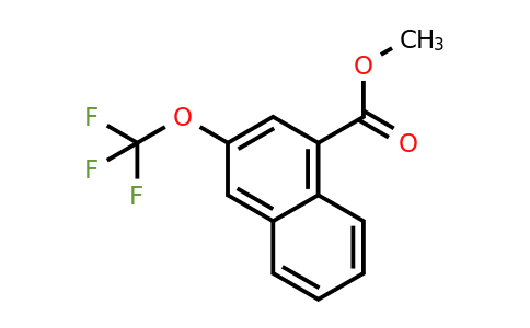1261627-86-4 | Methyl 2-(trifluoromethoxy)naphthalene-4-carboxylate