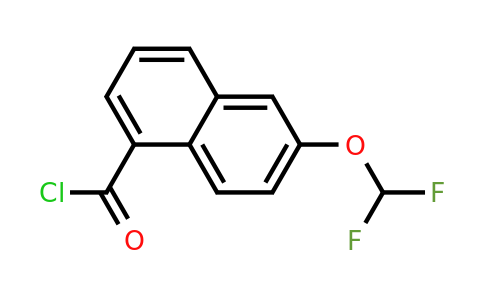 1261627-94-4 | 2-(Difluoromethoxy)naphthalene-5-carbonyl chloride