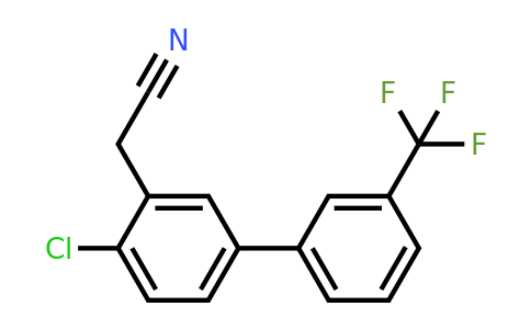 1261628-33-4 | 4-Chloro-3'-(trifluoromethyl)biphenyl-3-acetonitrile