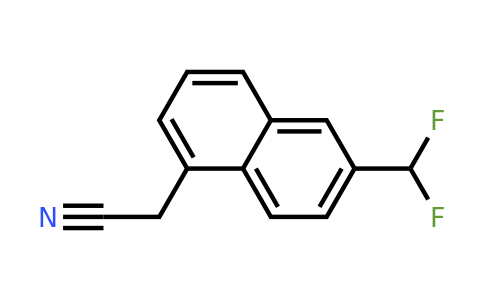 1261628-36-7 | 2-(Difluoromethyl)naphthalene-5-acetonitrile