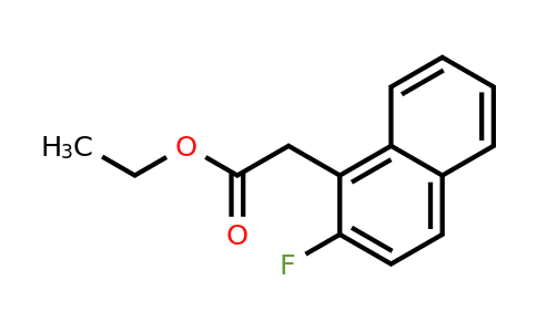 1261628-95-8 | Ethyl 2-fluoronaphthalene-1-acetate