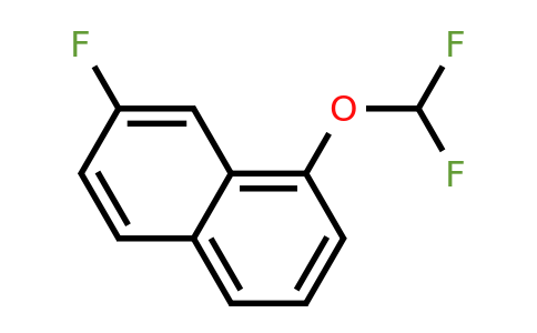 1261629-17-7 | 1-(Difluoromethoxy)-7-fluoronaphthalene