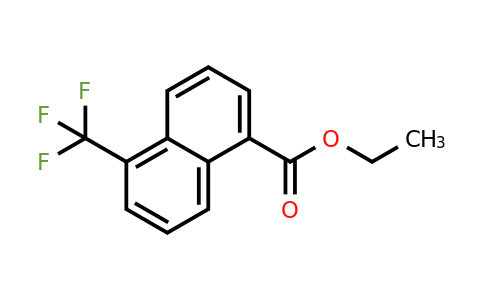 1261629-62-2 | Ethyl 1-(trifluoromethyl)naphthalene-5-carboxylate