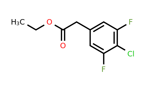 1261630-57-2 | Ethyl 4-chloro-3,5-difluorophenylacetate