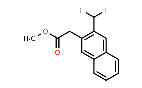 1261630-99-2 | Methyl 2-(difluoromethyl)naphthalene-3-acetate