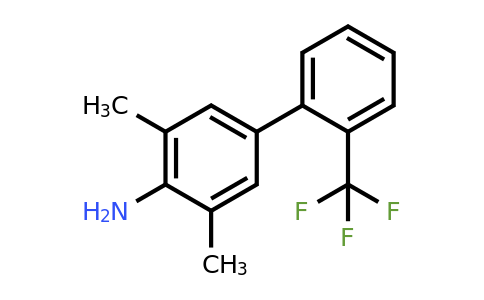 1261631-12-2 | 4-Amino-3,5-dimethyl-2'-(trifluoromethyl)biphenyl