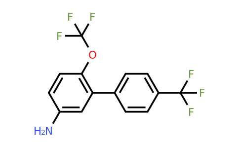 1261631-83-7 | 3-Amino-6-(trifluoromethoxy)-4'-(trifluoromethyl)biphenyl