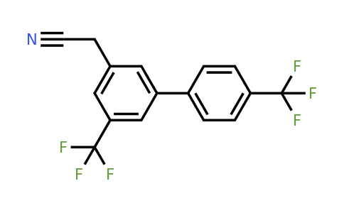 1261632-10-3 | 5,4'-Bis(trifluoromethyl)biphenyl-3-acetonitrile
