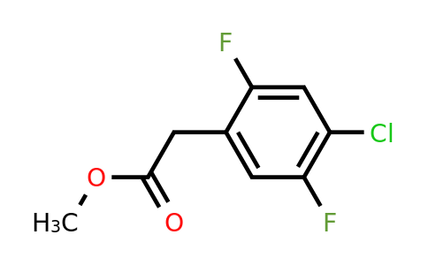 1261633-32-2 | Methyl 4-chloro-2,5-difluorophenylacetate