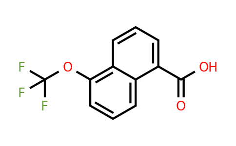 1261633-45-7 | 1-(Trifluoromethoxy)naphthalene-5-carboxylic acid