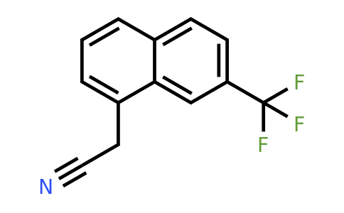 1261633-63-9 | 2-(Trifluoromethyl)naphthalene-8-acetonitrile