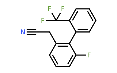 1261633-69-5 | 6-Fluoro-2'-(trifluoromethyl)biphenyl-2-acetonitrile