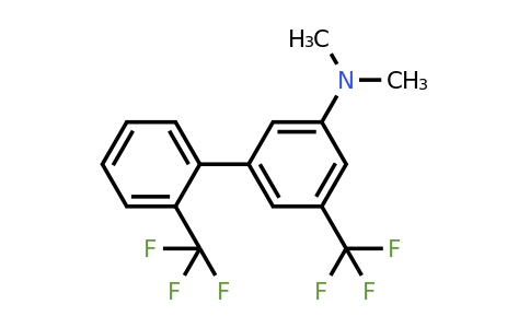 1261633-70-8 | (5,2'-Bis(trifluoromethyl)biphenyl-3-yl)-dimethyl-amine