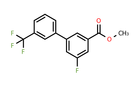 1261633-95-7 | 5-Fluoro-3'-(trifluoromethyl)biphenyl-3-carboxylic acid methyl ester