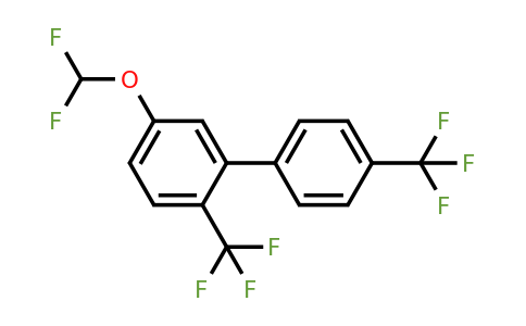 1261634-10-9 | 2,4'-Bis(trifluoromethyl)-5-(difluoromethoxy)biphenyl