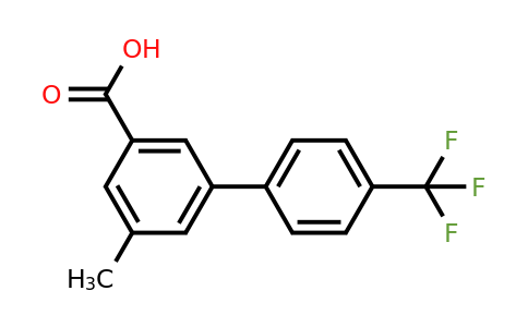 1261635-16-8 | 5-Methyl-4'-(trifluoromethyl)biphenyl-3-carboxylic acid